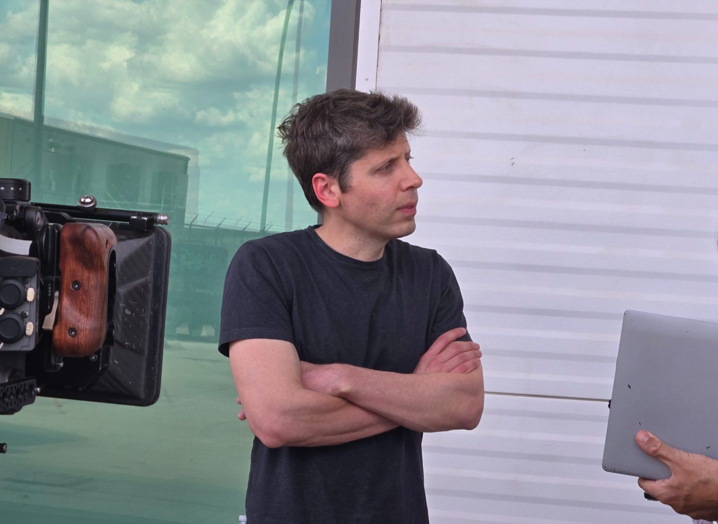 OpenAI CEO Sam Altman in Abilene, Texas.