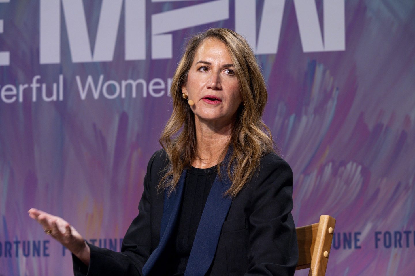 Libby Wadle, Chief Executive Officer, J.Crew Group, speaks at Fortune's Most Powerful Women Summit on Wednesday.