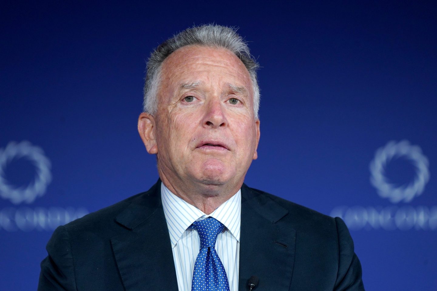 NEW YORK, NEW YORK - SEPTEMBER 24: The Hon. Steve Witkoff, Assistant to the President and Special Envoy for Peace Missions, U.S. Department of State, speaks during the 2025 Concordia Annual Summit on September 24, 2025 in New York City. (Photo by Leigh Vogel/Getty Images for Concordia Annual Summit)