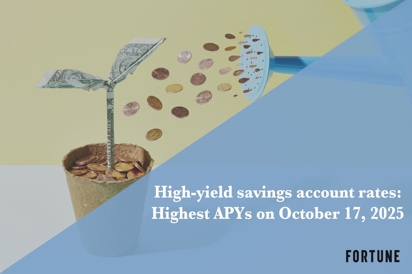 The best high-yield savings accounts offer up to 5.00% APY on Oct. 17, 2025