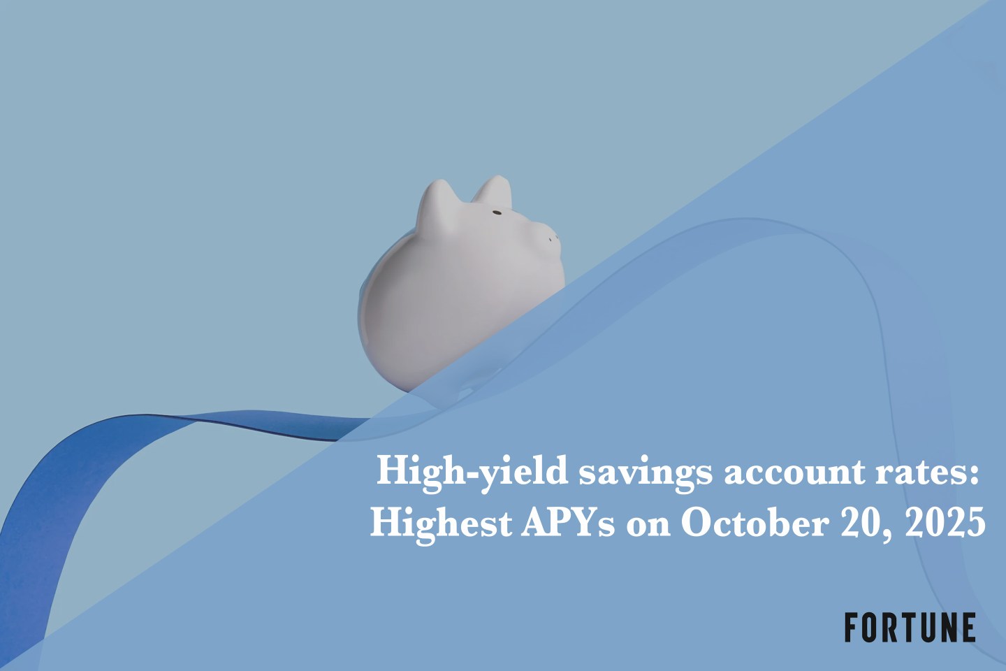 You can earn up to 5.00% APY in a high-yield savings account on Oct. 20, 2025