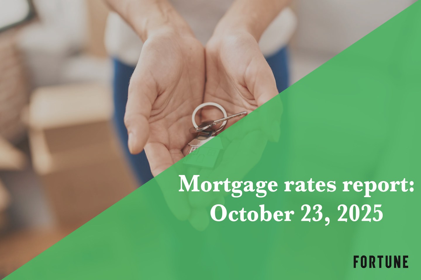 Current mortgage rates report for Oct. 23, 2025: Rates still relatively low