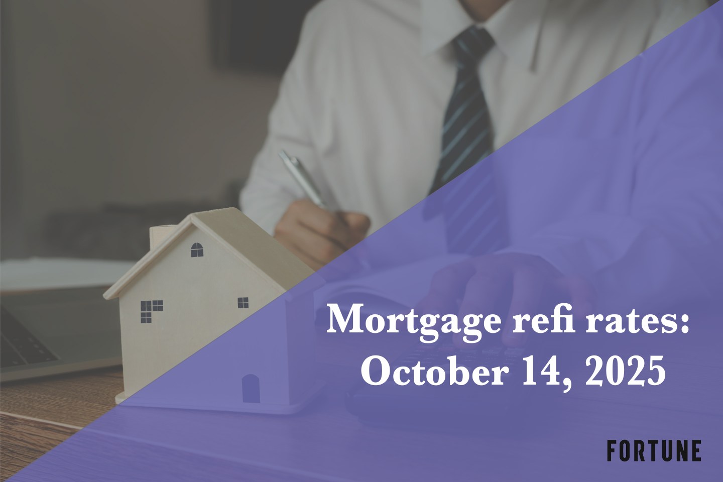 Current refi mortgage rates report for Oct. 14, 2025