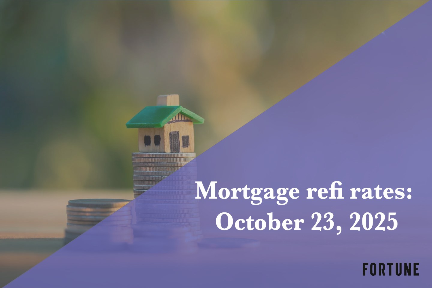 Current refi mortgage rates report for Oct. 23, 2025