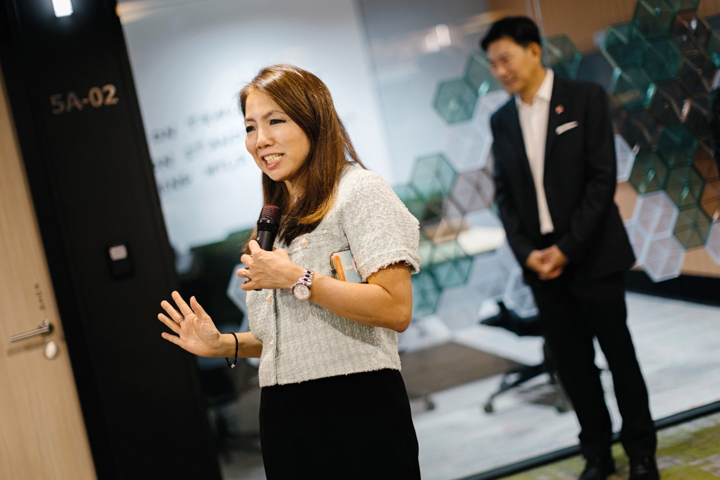 Tan Su Shan, CEO of DBS, photographed in Singapore on September 17, 2025.