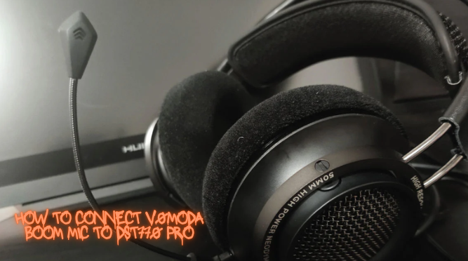 How To Connect V0moda Boom Mic To Dst770 Pro