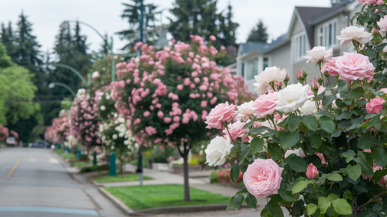 Branam dr avenue of roses portland