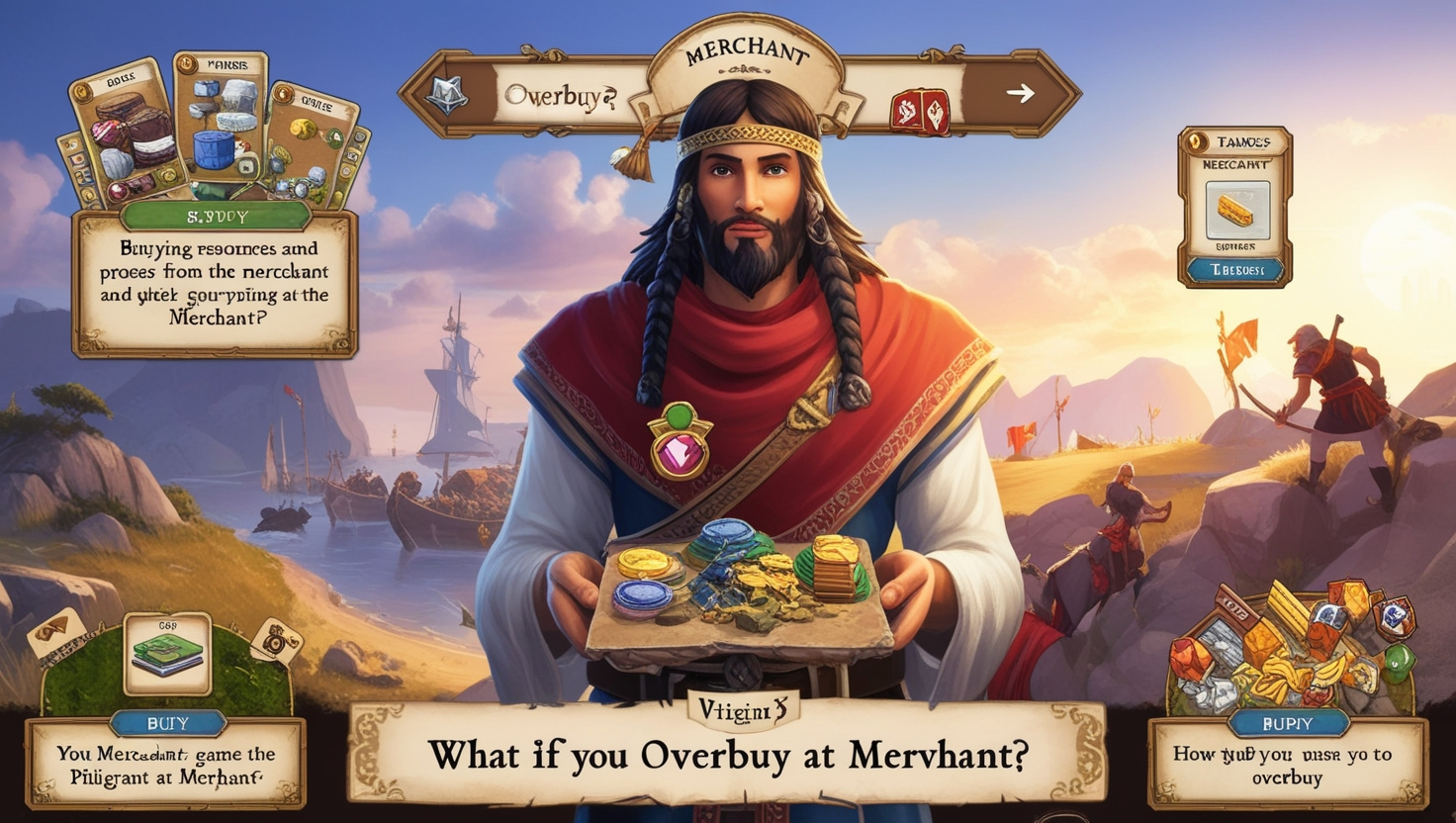 pilgrim game what if you overbuy at mervhant